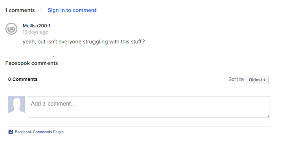 Comment Bar and Facebook Comments on BuzzFeed